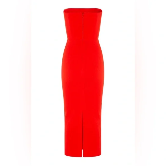 Callan Stretch Crepe Strapless Dress - Picture 4 of 12